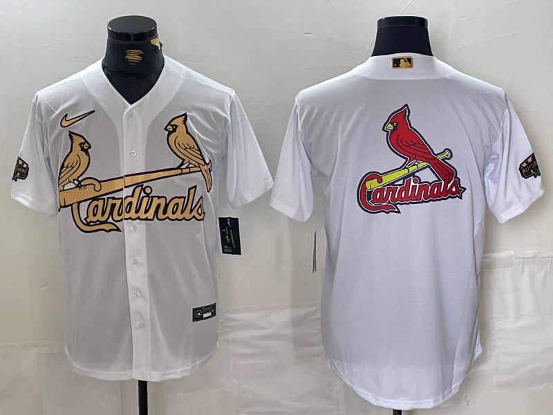 Men St.Louis Cardinals Blank White All star 2024 Nike MLB Jersey style 2->st.louis cardinals->MLB Jersey